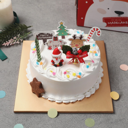 [NEW★크리스마스 예약주문특가! (10세트 이상 구매시)] X-mas (1호) 케이크 만들기세트