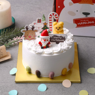 [NEW★크리스마스 예약주문특가! (10세트 이상 구매시)] X-mas (미니초코데코) 케이크 만들기세트